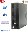 Restored 600 G2 Desktop Computer Pentium G4400 3.3GHz CPU 8GB Ram, 500GB HDD, Keyboard & Mouse, WiFi, DVD, Win10 Pro PC (Refurbished)