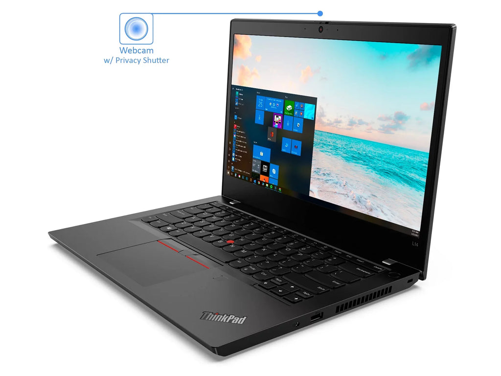 ThinkPad L14 Gen 2 Laptop, 14" IPS FHD Display, Core i5-1135G7 Upto 4.2GHz, 32GB RAM, 2TB NVMe SSD, HDMI, Thunderbolt , DisplayPort via USB-C, Wi-Fi, Bluetooth, Windows 10 Pro
