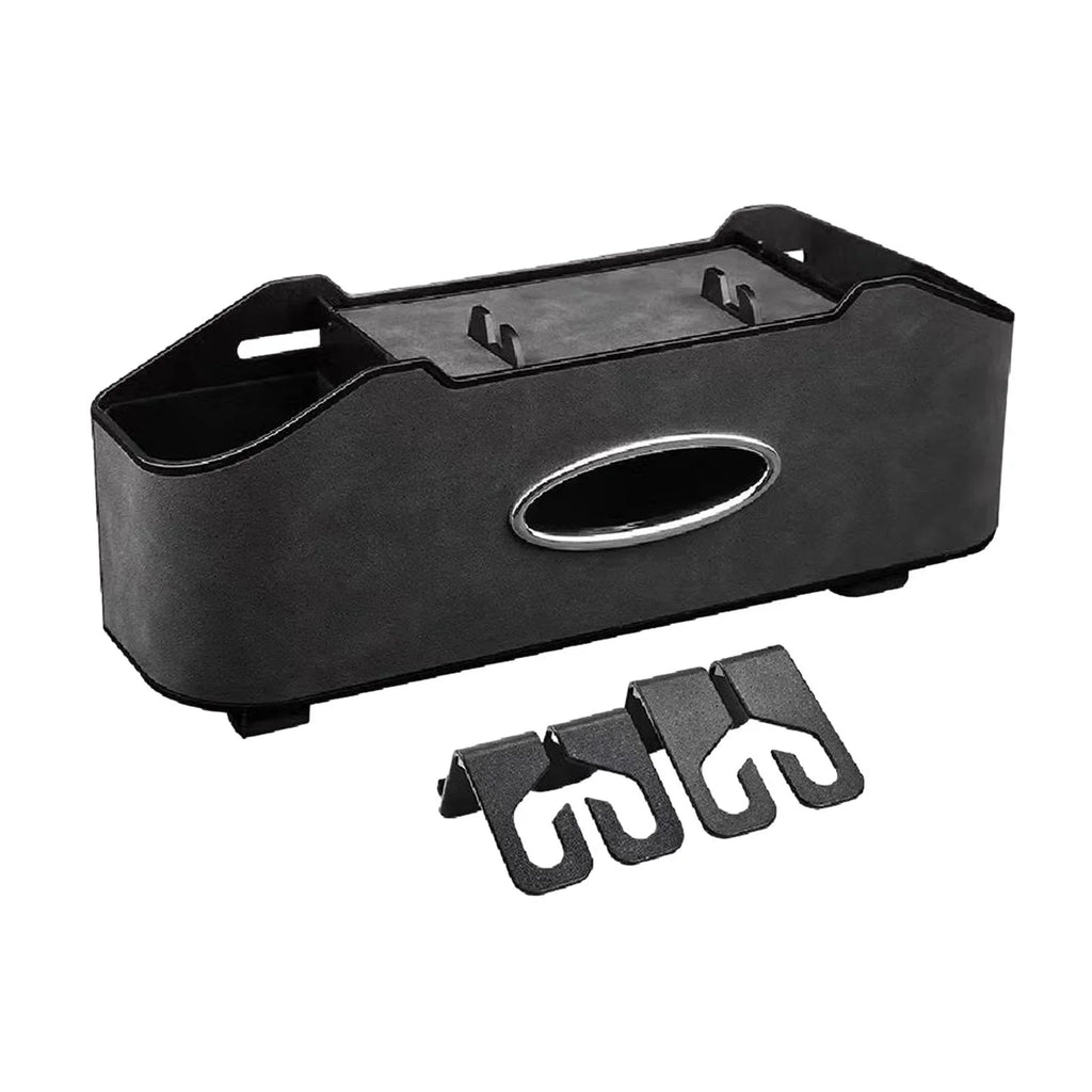 yotijar Car Back Seat Headrest Hanging Storage Box Car Travel Accessories Cup Holder
