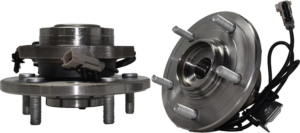 Detroit Axle - 12pc Front Struts, Lower Control Arm w/Ball Joints, Sway Bar End Links, Inner Outer Tierods, Wheel Hubs Bearing Replacement Replacement for 2004 2005 2006 Chrysler Pacifica