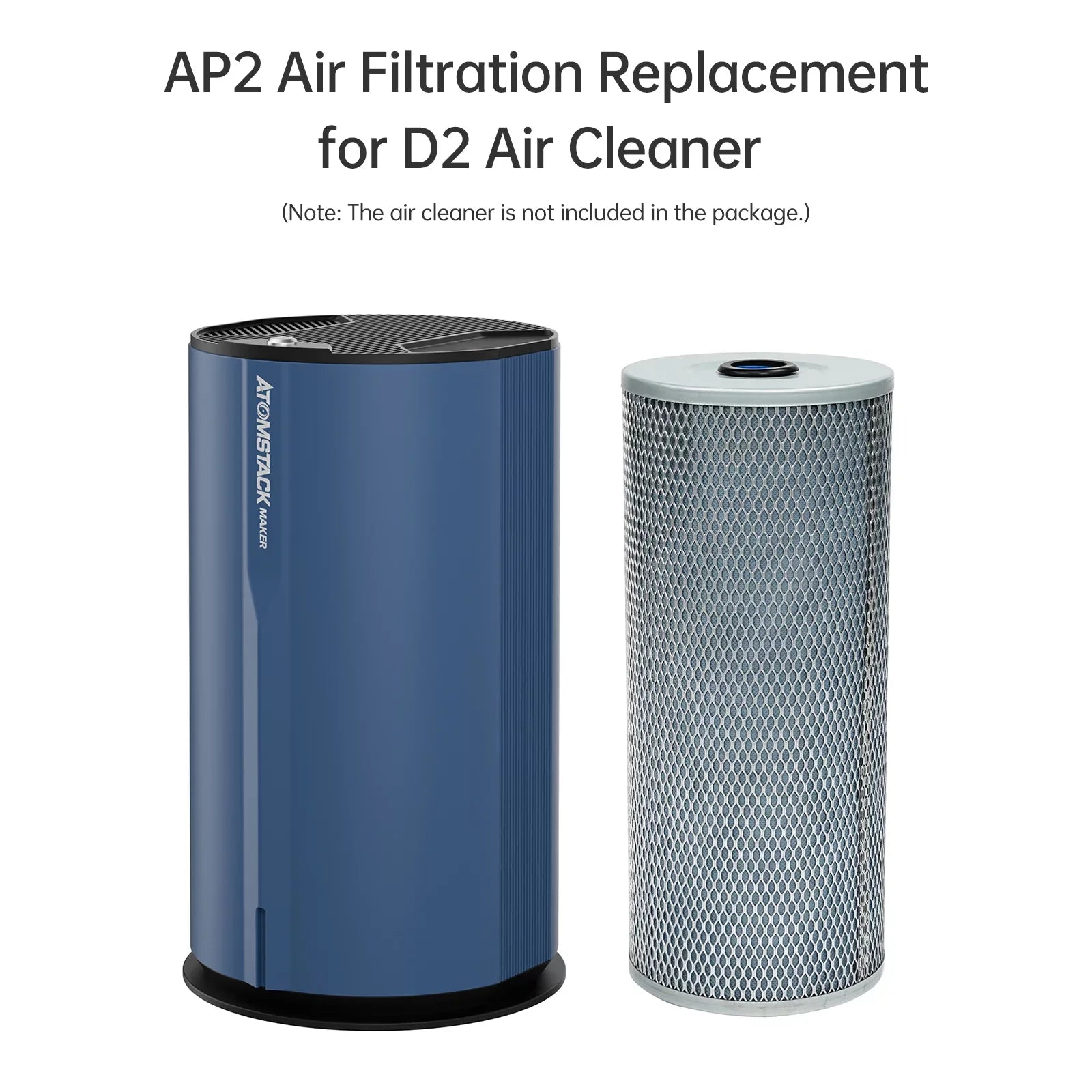 Atomstack Maker Filtration,Air Cleaner D2 Efficient Rate Easy Maker AP2 Air 8-Layer Filter 99.97% Rate Easy Install Cousopo MAKER MIZUH QISUO Cleaner 8-layer filter HUIOP Ap2 Air