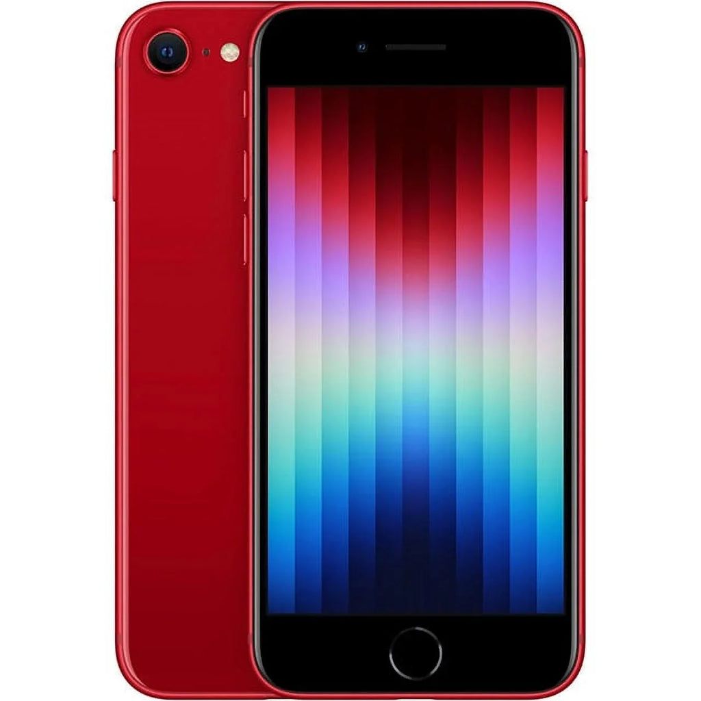 Open Box iPhone SE (3rd Gen) A2595 (Spectrum Mobile Only) 64GB Red