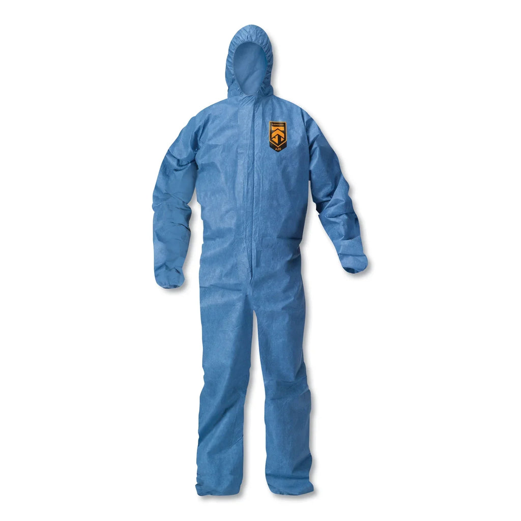 Kleenguard™ A20 Breathable Particle Protection Coveralls, X-large, Blue, 24/carton Kcc58514