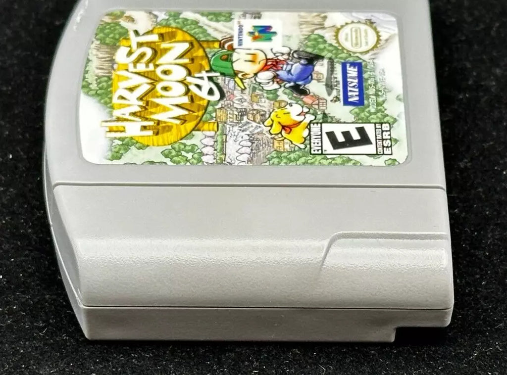 Harvest Moon 64 Nintendo 64 N64 Cassette Genuine Only NATSUME-