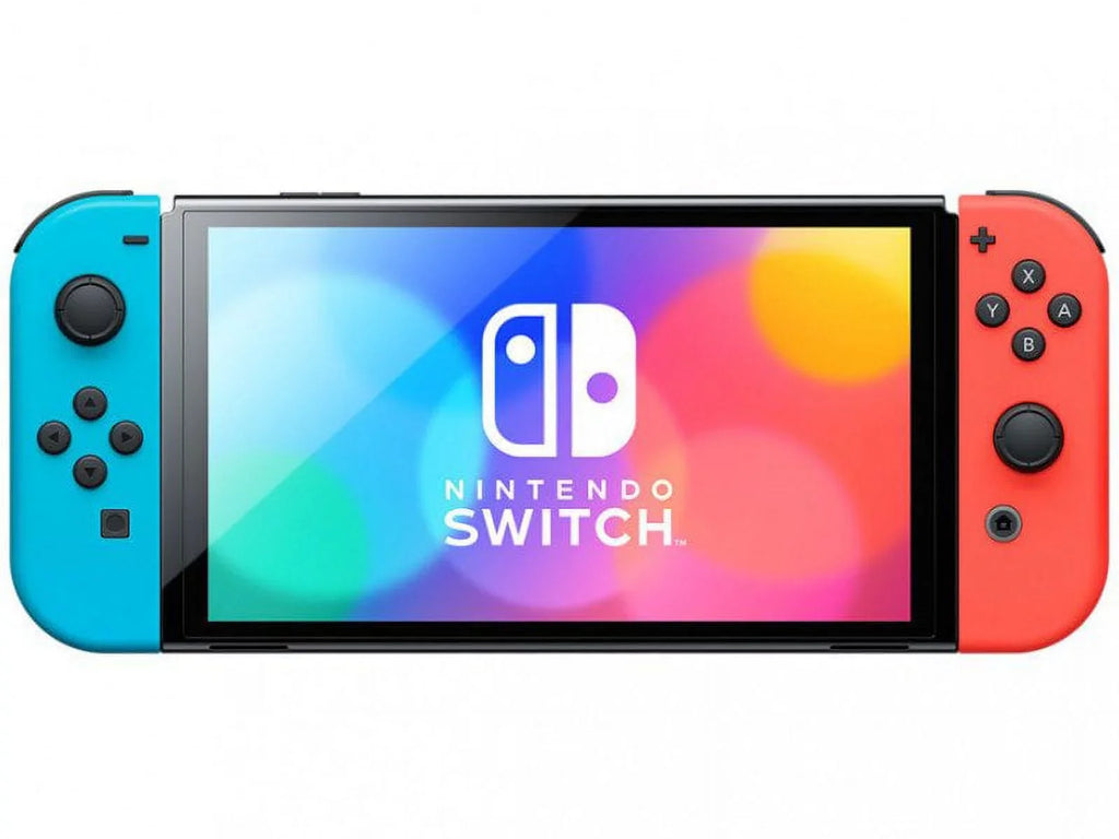 Nintendo Switch OLED Neon Blue/Red with Pokemon Snap Game