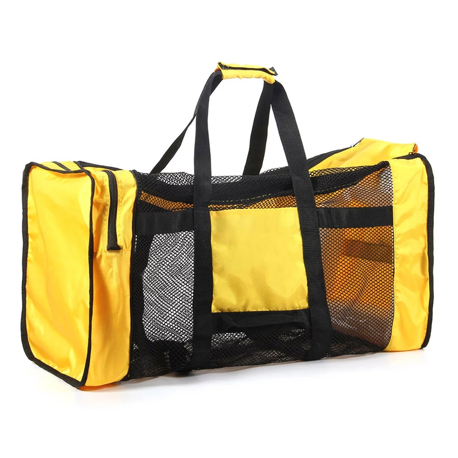 Dcenta 100L Mesh Duffle Gear Bag for Diving Snorkeling Swimming Beach and Sports Equipment