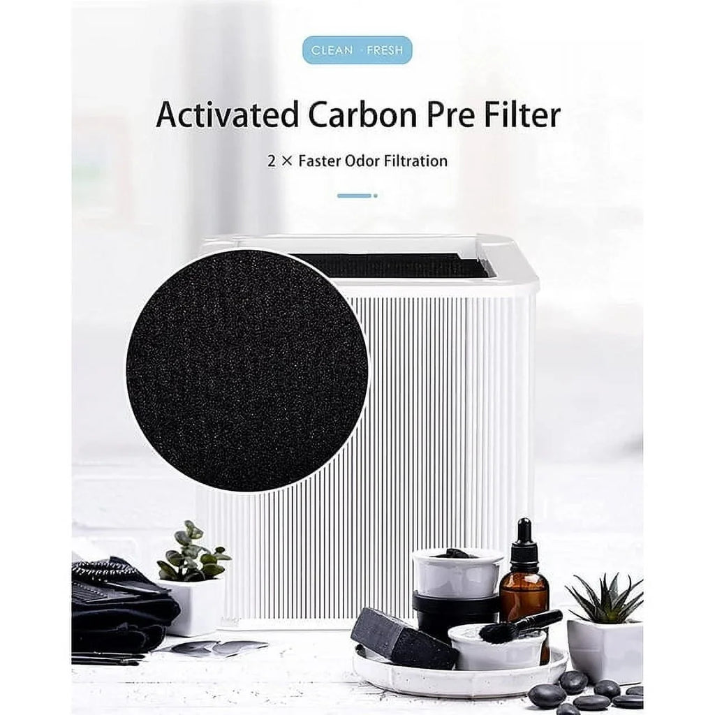 211+ HEPA Replacement Filter for Blue Pure 211+ Air Purifier (Non-Auto), Foldable Activated Carbon Filter