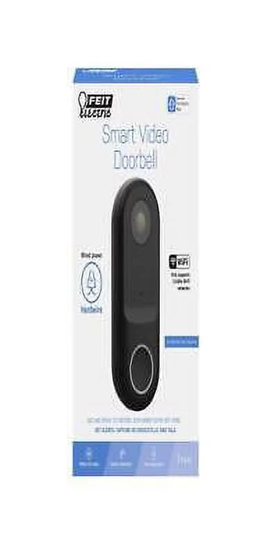 Feit Electric CAM/DOOR/WIFI Wired Smart Video Doorbell, Plastic