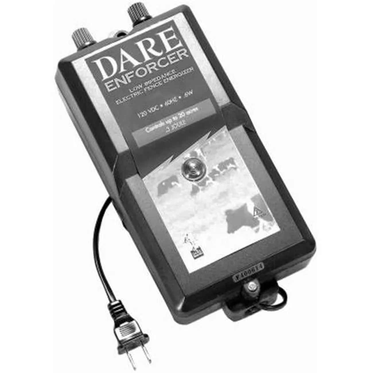 Dare Products DE 120 Enforcer Series Electric Fence Energizer- 0.30 Joule Output