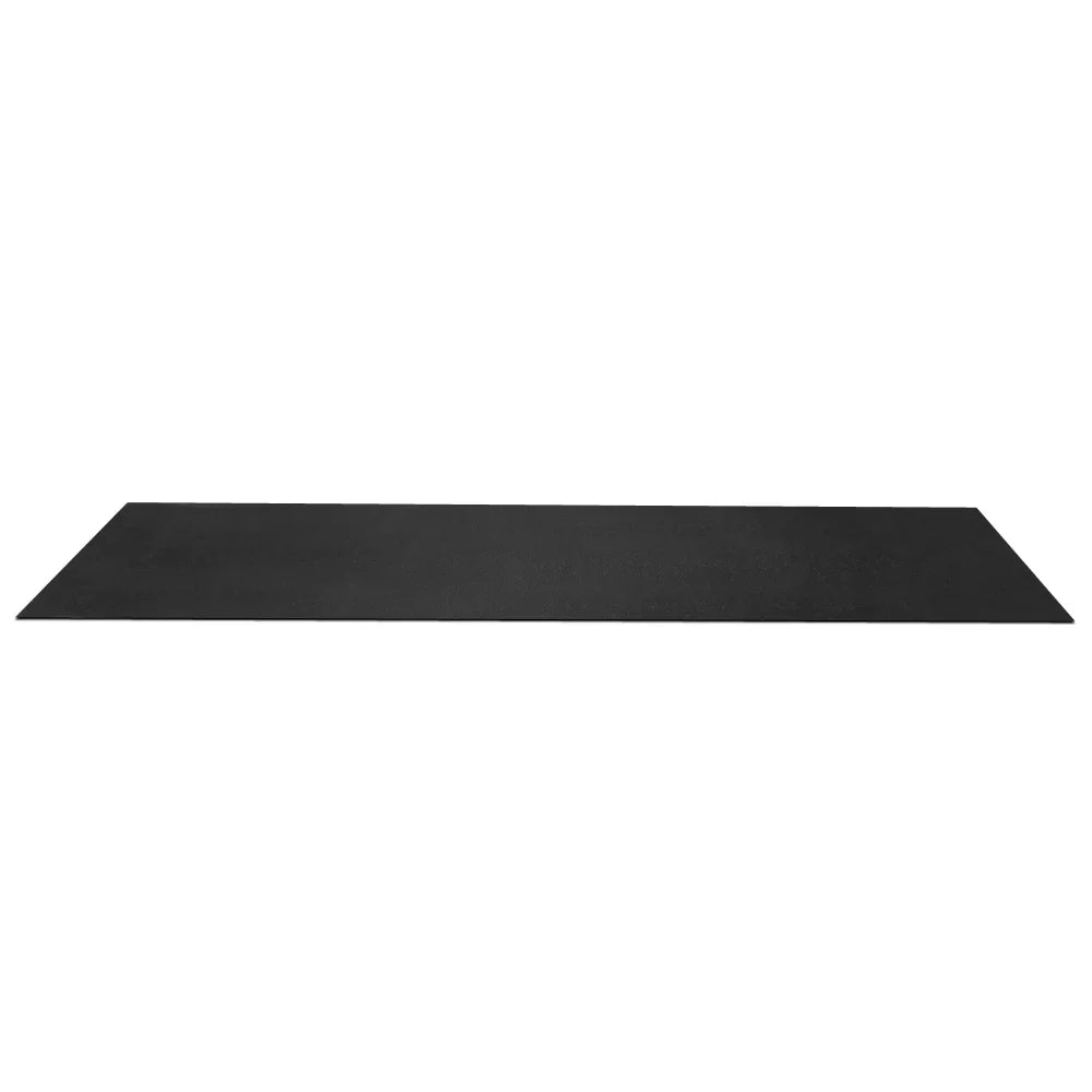 Kmowoo Polyvinyl Chloride Sports Equipment Treadmill Mat 200*90*0.6cm Ebony