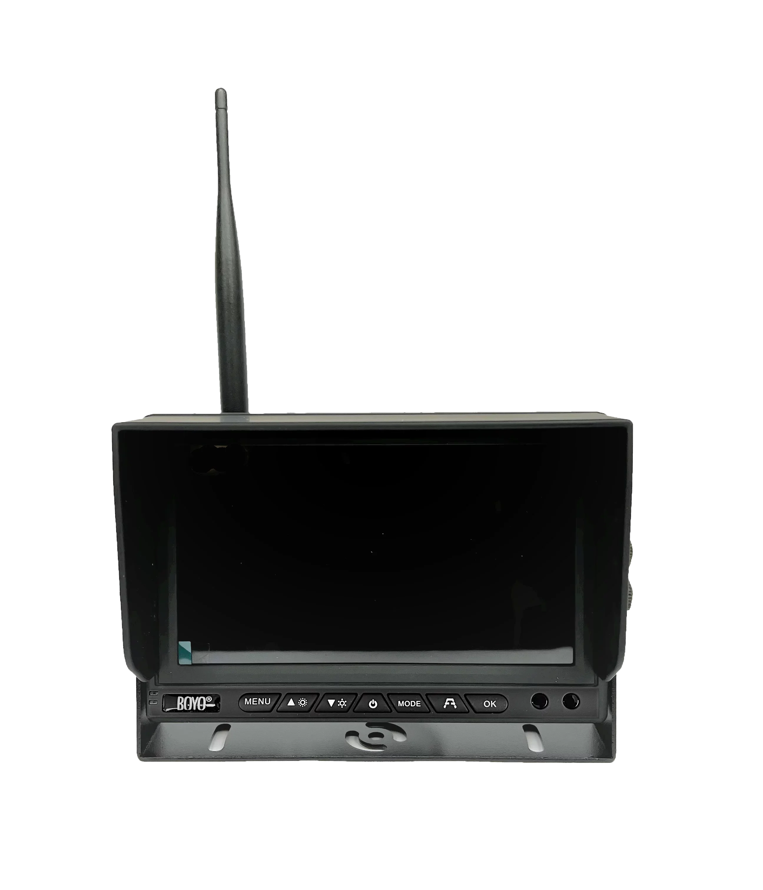BOYO VTC701AHD-Q2 Vehicle AHD Backup Camera System with 7” Monitor and Backup Camera for Car, Truck, SUV and Van (2 Channel)