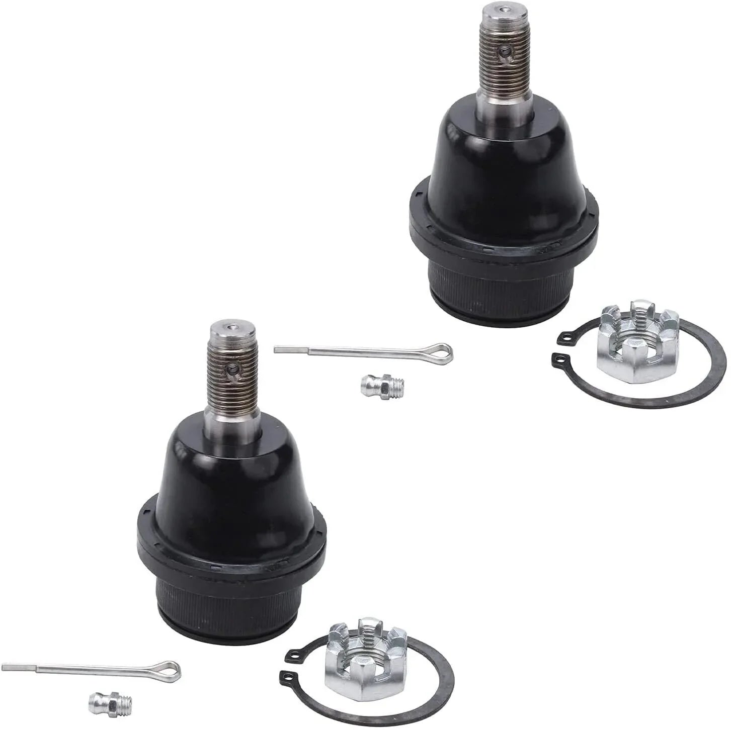 Detroit Axle - 14pc Suspension Kit for 2003-2009 4Runner, 2007-2009 FJ Cruiser, 2 Upper Control Arms w/Ball Joints, 2 Lower Ball Joints, 4 Tie Rods, 4 Sway Bars, 2 Boots, Replacement