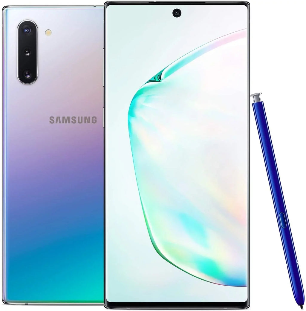 Pre-Owned Galaxy Note 10 N970U 256GB, Aura Glow Smartphone for T-Mobile - Like New (Refurbished: Good)