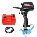 LOYALHEARTDY Outboard Motor 6.5 4 Stroke Boat Engine Fishing Boat Kayak Engine Water Cooling 123CC