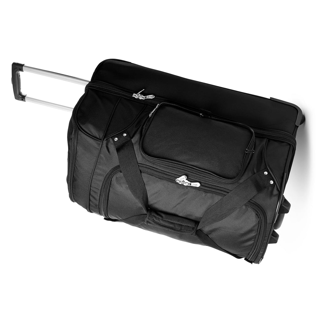 MOJO Ohio State Buckeyes Jet 27'' 2-Wheel Drop Bottom Rolling Duffel Bag