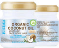 PURE ORGANIC COCONUT OIL. EXTRA VIRGIN/UNREFINED COLD PRESSED. Pure Moisture For Face, Skin, Body, Hair, Nail Care 7.75 OZ (225 Ml)