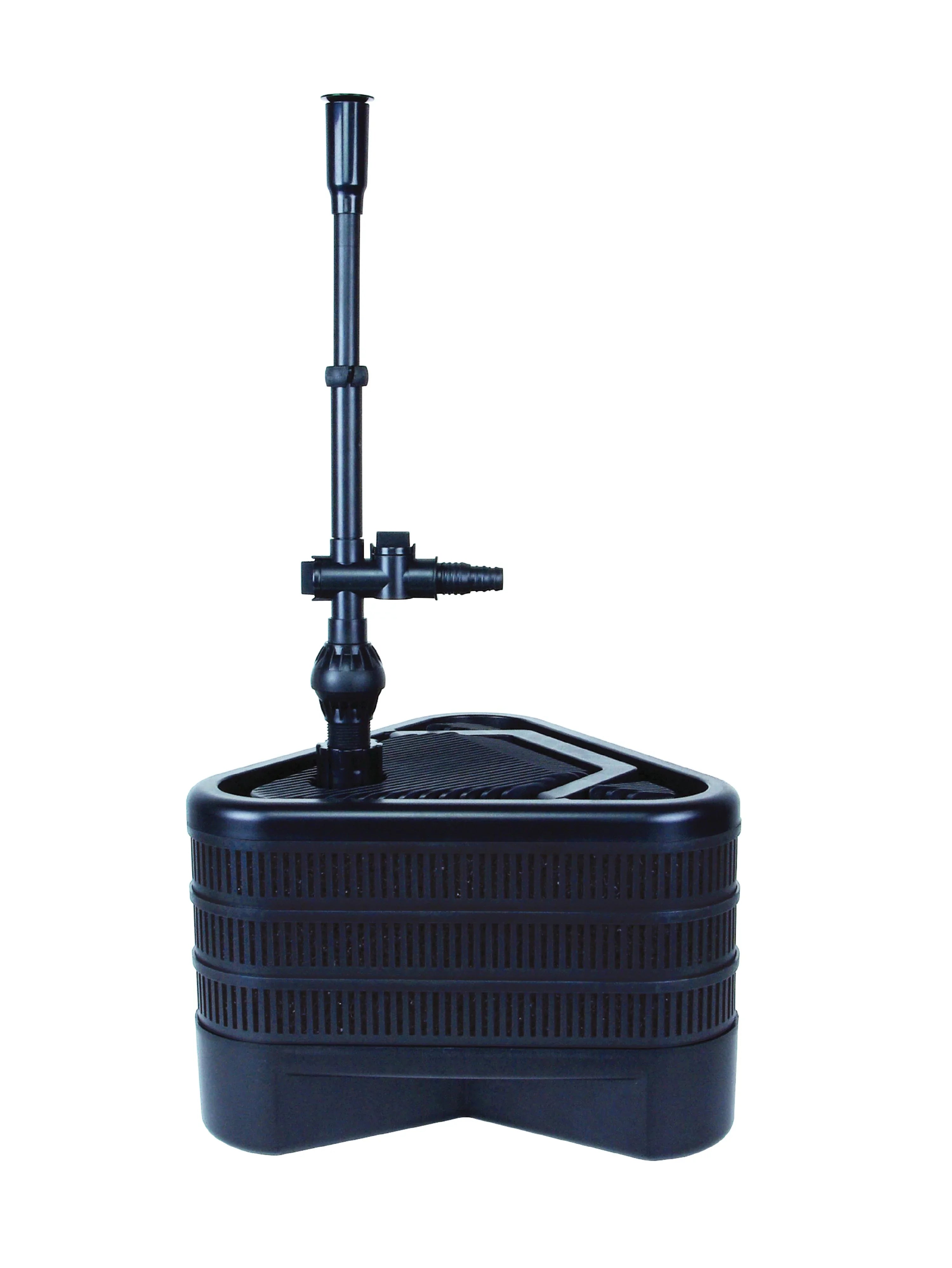 Pond Filter ALL-IN-ONE TRIPLE with UV Sterilizer for up to 2000 Gallons Pond - Includes Quiet One® 4000 Pump