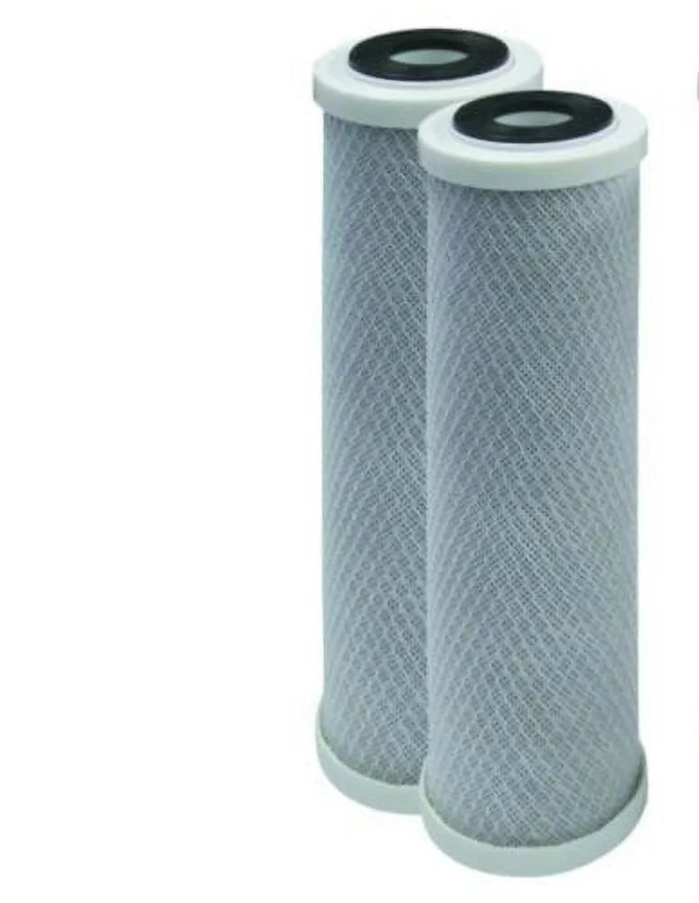 2PK Big Blue 5µm Coconut Shell Carbon Block Water Filter 20"x4.5"