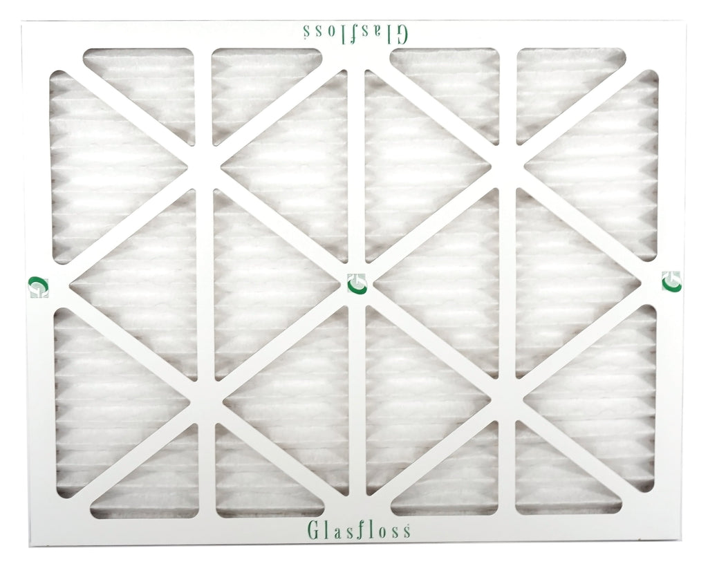 Glasfloss 20x21x1 - MERV 10 Amount - Furnace Air Filter - Made in USA (Actual Size: 19.5 x 20.5x7/8 inch)