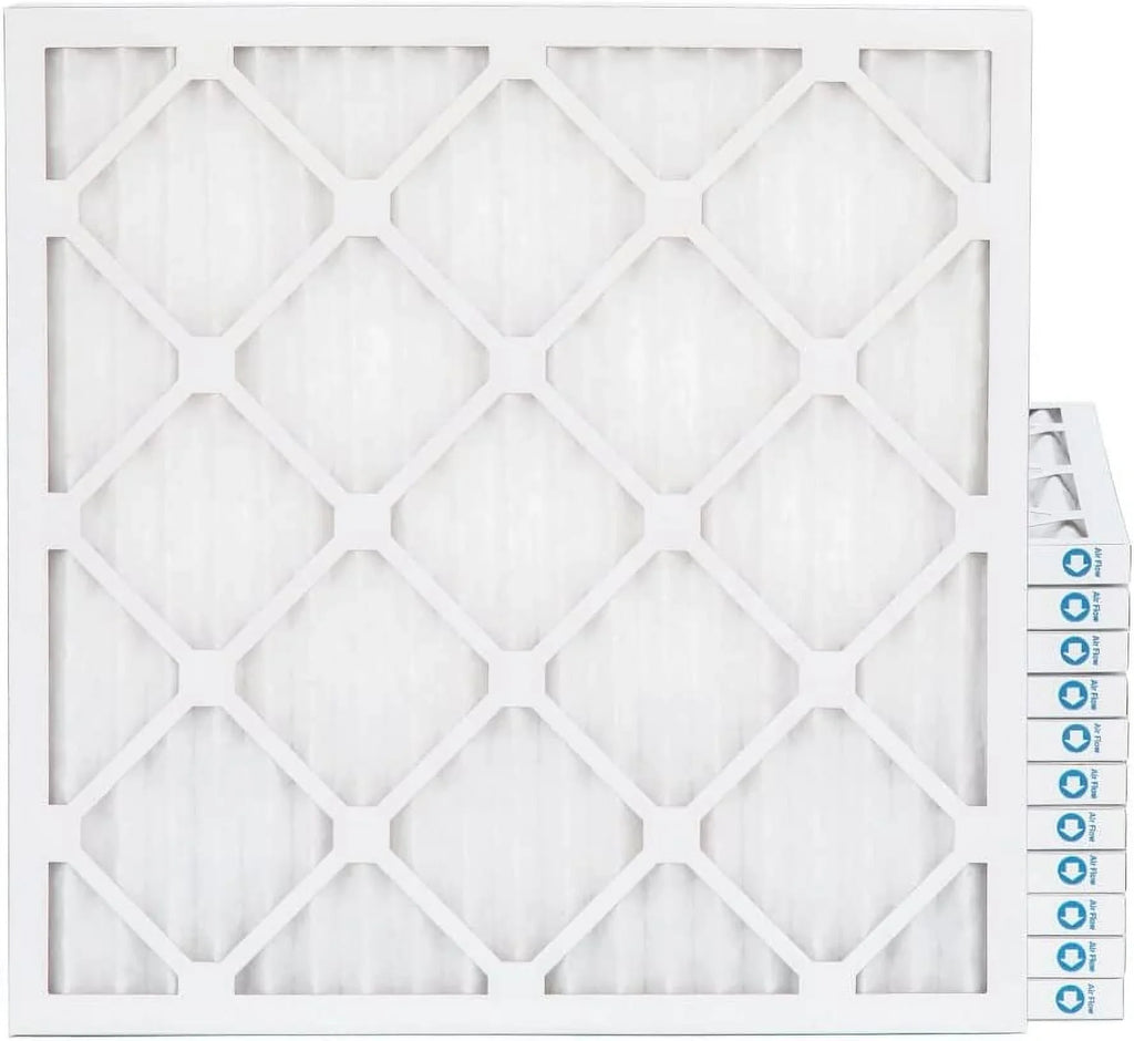 15X20x1 MERV 8 Pleated HV Furne Air Filters. Case Of 12. Size: 14-1/2 X 19-1/2 X 3/4
