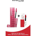 Maybelline New York Vinyl Ink Long Time Permanent Liquid Bright Lipstick 20 Coy & Maybelline Mini Matte Ink