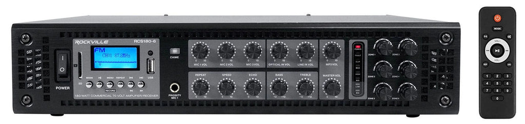 4) JBL 5.25" Jet Commercial Wall+6.5" Ceiling Speakers+Amp Restaurant/Cafe/Bar