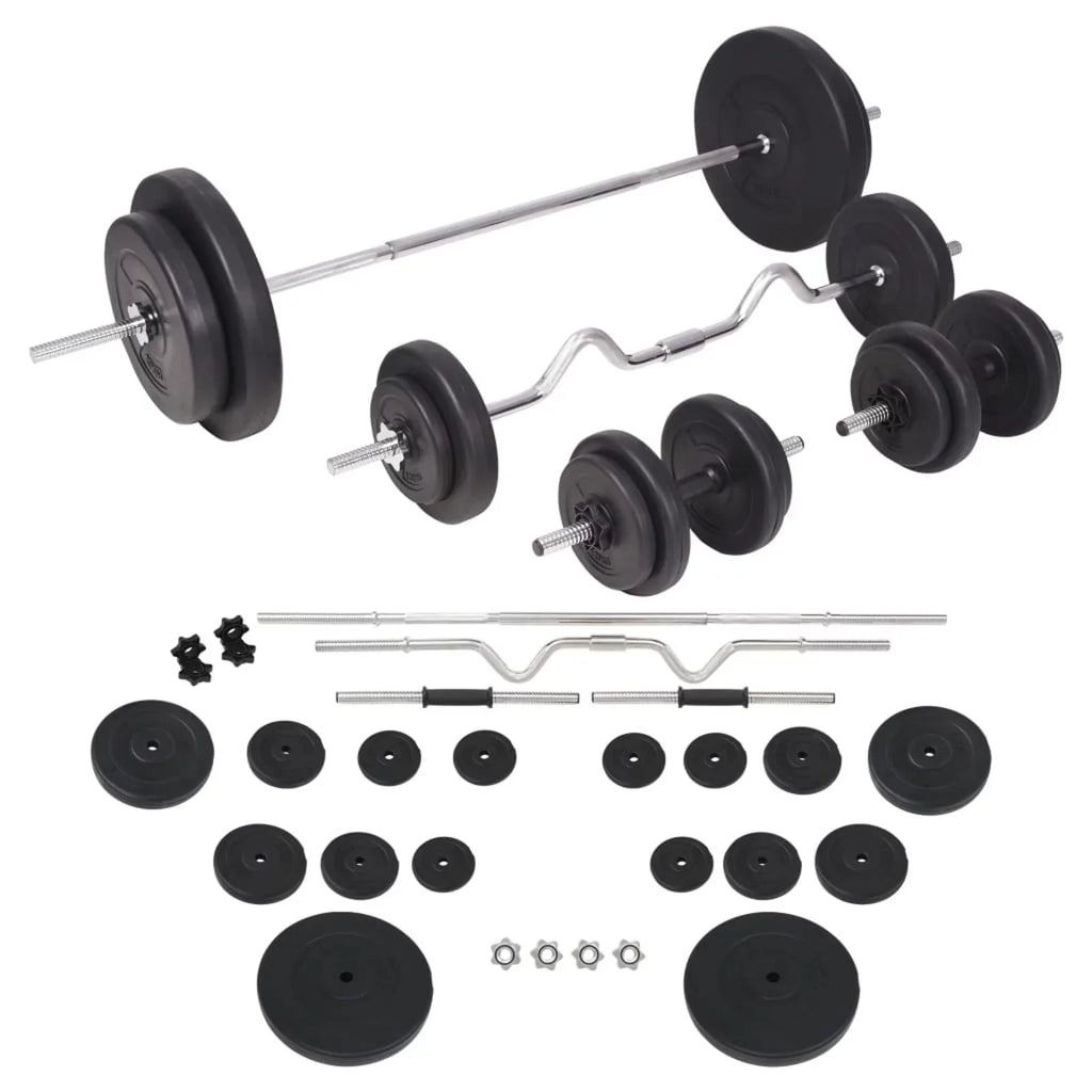 Tomshoo Barbell and Dumbbell Set 198.4 lb