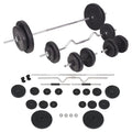 Tomshoo Barbell and Dumbbell Set 198.4 lb