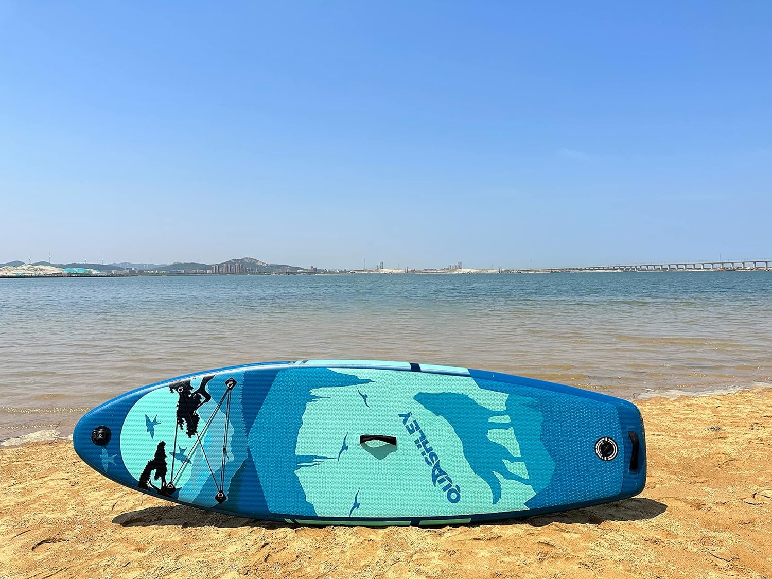 Premium Inflatable Stand Up Paddle Board with Accessories, 11'x33 x6 for Youth & Adults, Wide Stance, Non-Slip Deck, SUP for Fishing & Surfing, Max 330lbs