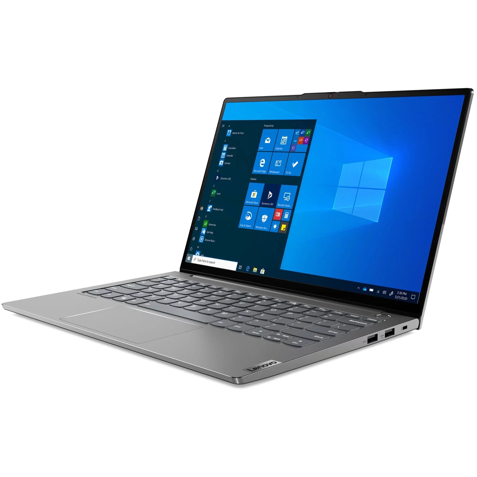 ThinkBook 13s Gen 2 Laptop, 13.3" IPS 300 nits, i7-1165G7, Iris Xe Graphics, 16GB, 512GB SSD