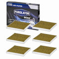 6 pc Purolator BOSS PBC25869 Cabin Air Filters for 842 HVAC Heating Ventilation Air Conditioning Vent Filters Fits select: 2013-2018 RAM 1500, 2007-2018 JEEP COMPASS