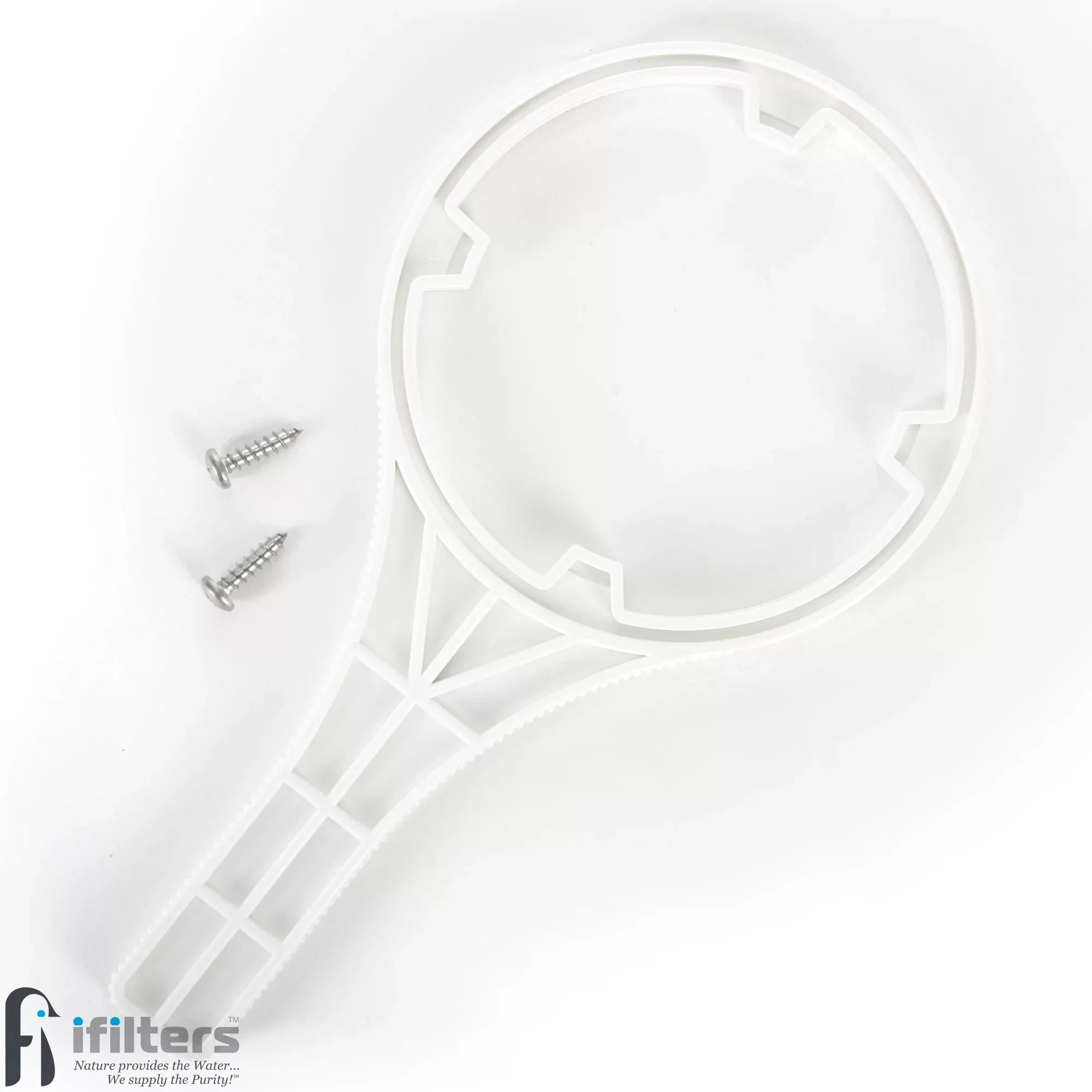 iFilters Whole House Sediment, Rust & CTO Filter Clear Housing w/ AP117 Comparable Filter Cartridge Included, 3/4" Ports
