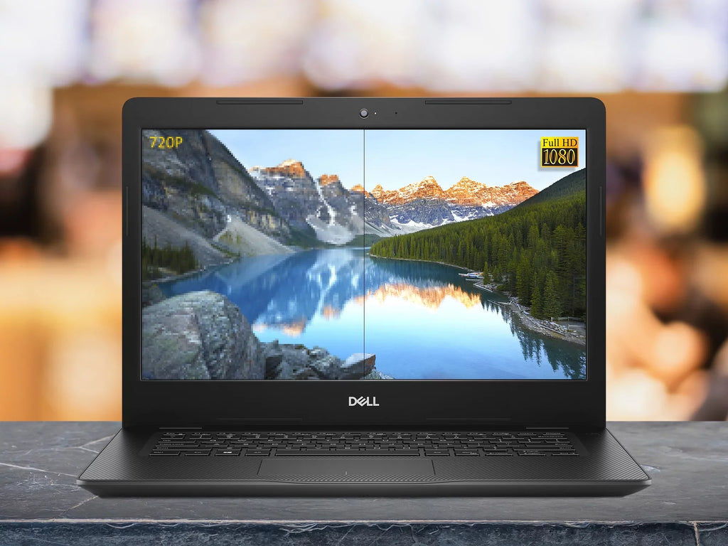 Inspiron 3493 Laptop, 14" FHD Display, Core i5-1035G4 Upto 3.7GHz, 16GB RAM, 1TB NVMe SSD, HDMI, Card Reader, Wi-Fi, Bluetooth, Windows 10 Pro