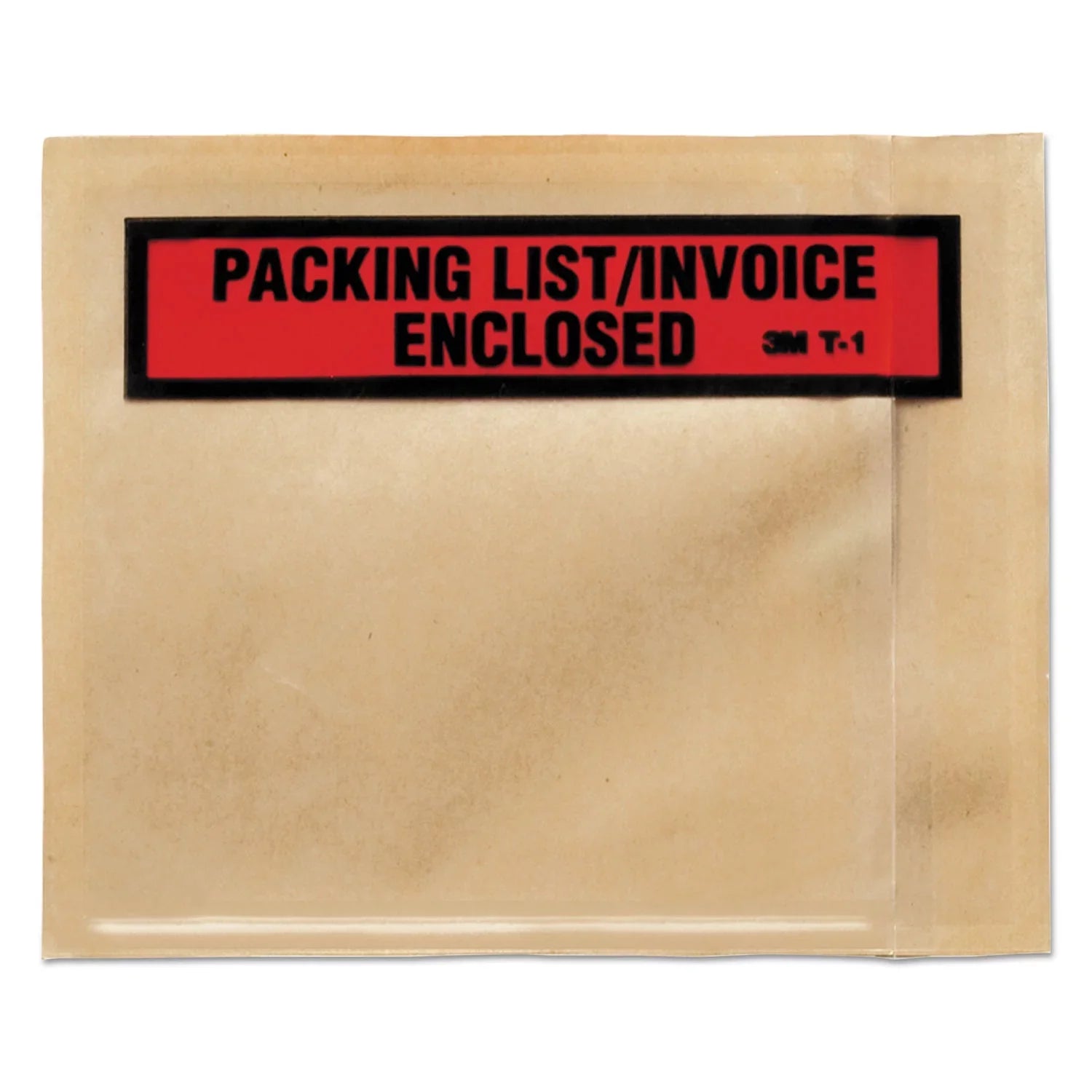 3M Top Print Self-Adhesive Packing List Envelope, 4.5" x 5.5", White, 1000-Count
