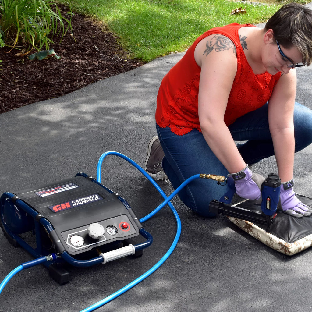Campbell Hausfeld 1.3 Gallon Quiet Slim Air Compressor (DC010500)