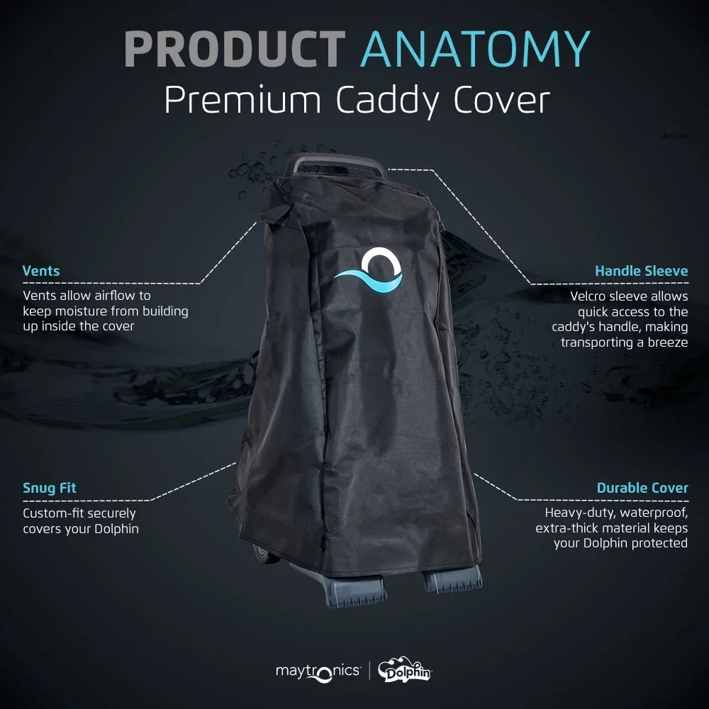 Dolphin Genuine Accessory — Universal Caddy and Premium Caddy Cover —Store and Protect Your Dolphin Year-Round