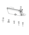 New Genuine Mopar Module Forward Facing Camera 2021-2021 OE 68475159AG
