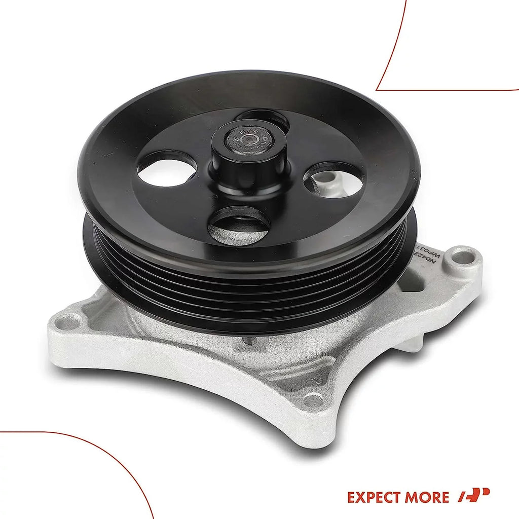 A-Premium Engine Water Pump with Gasket & Pulley Compatible with Chevrolet Equinox 2018-2021 Malibu 2016-2022 Spark Cruze GMC Terrain Buick Encore