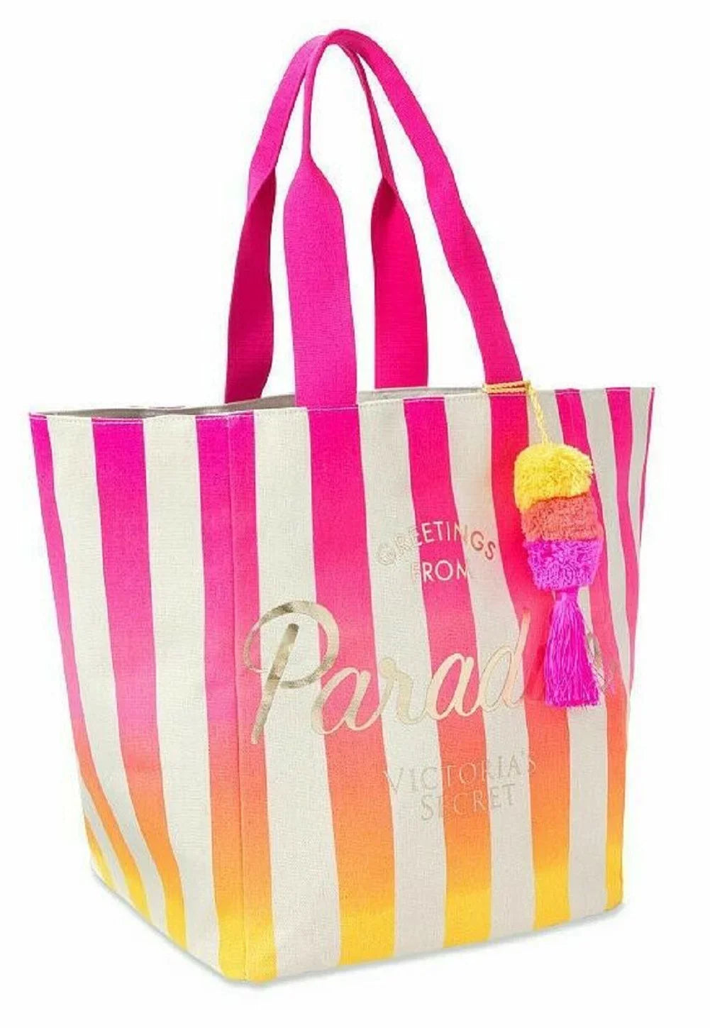Victoria's Secret Greeting From Paradise Tote Beach Bag Weekender New