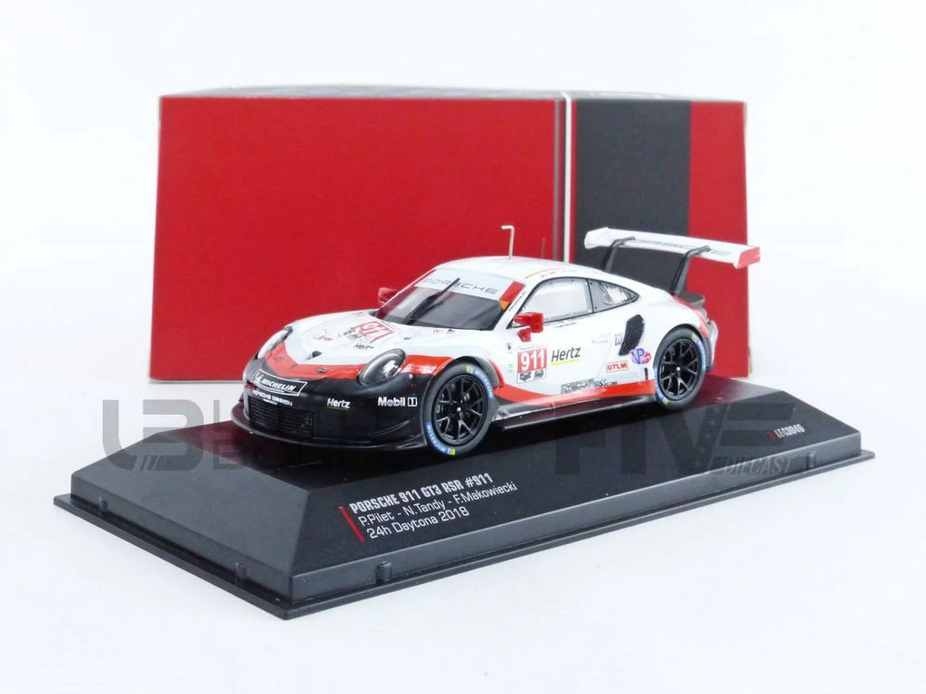 IXO 1/43 - PORSCHE 911 (991) RSR - Daytona 2018