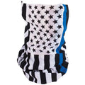 Fox Outdoor 83-9482 Motley Tube Polyester, Police Thin Line -Blue
