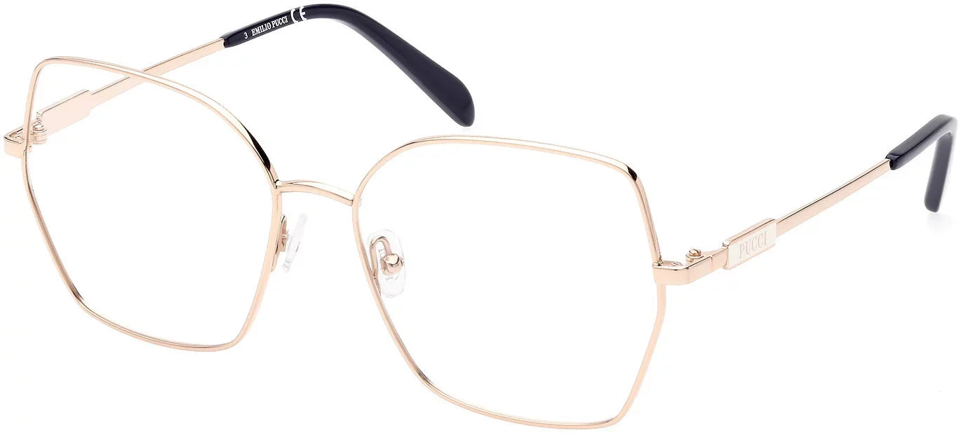 Eyeglasses Emilio Pucci EP 5213 028 Shiny Rose Gold /