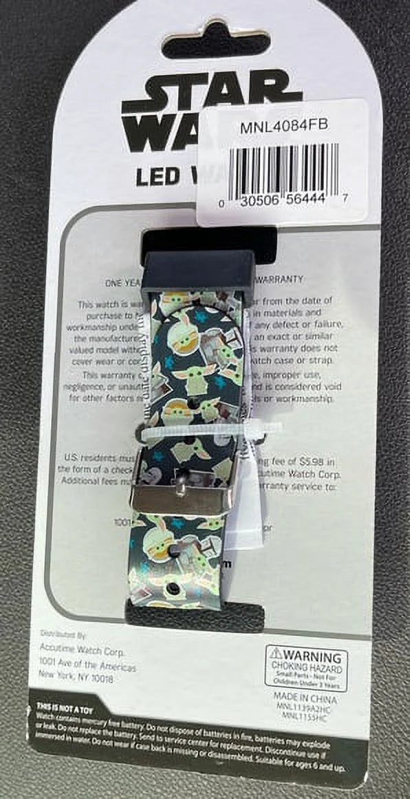Star Wars The Mandalorian , Yoda LED Watch