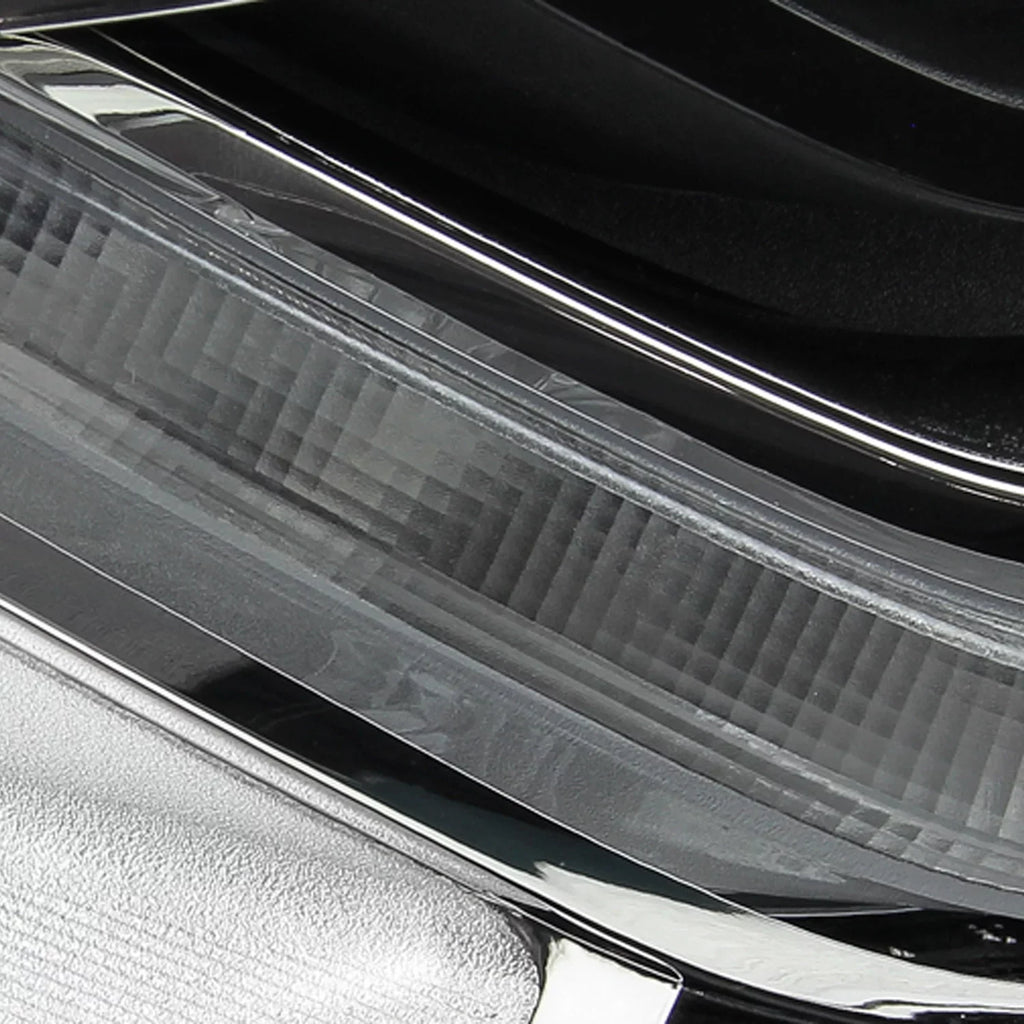 AKKON - Fits 2018 2019 2020 2021 Chevy Equinox [HID/Xenon Type] LED DRL Chrome Headlight Passenger Right Side Headlamp 18 19 20