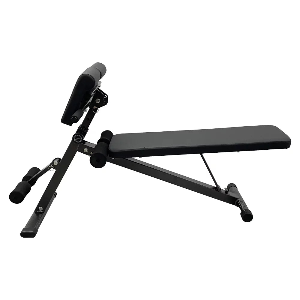 INTBUYING Multi Dumbbell Stool Fitness Chair Back Extension Training Roman Bench Exercise Equipment