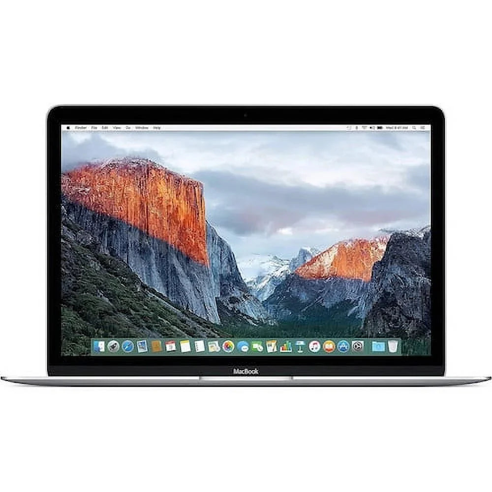 Restored Macbook Core M3 1.1GHz 8GB RAM 256GB SSD 12" Silver MLHA2LL/A (2016) (Refurbished)
