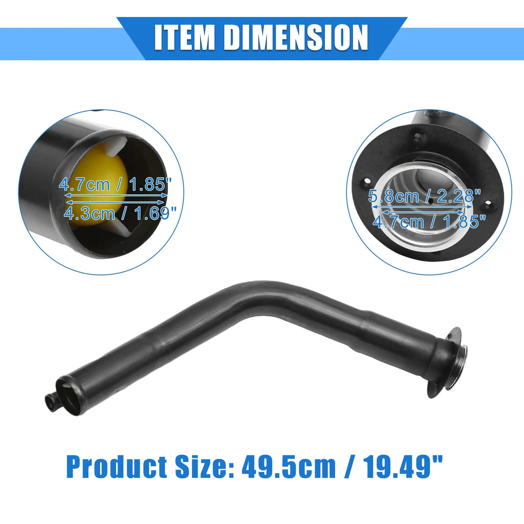 Fuel Tank Filler Neck Compatible for Ford for Ranger 1993-1997 Rear Fuel Tank Filler Neck Hose