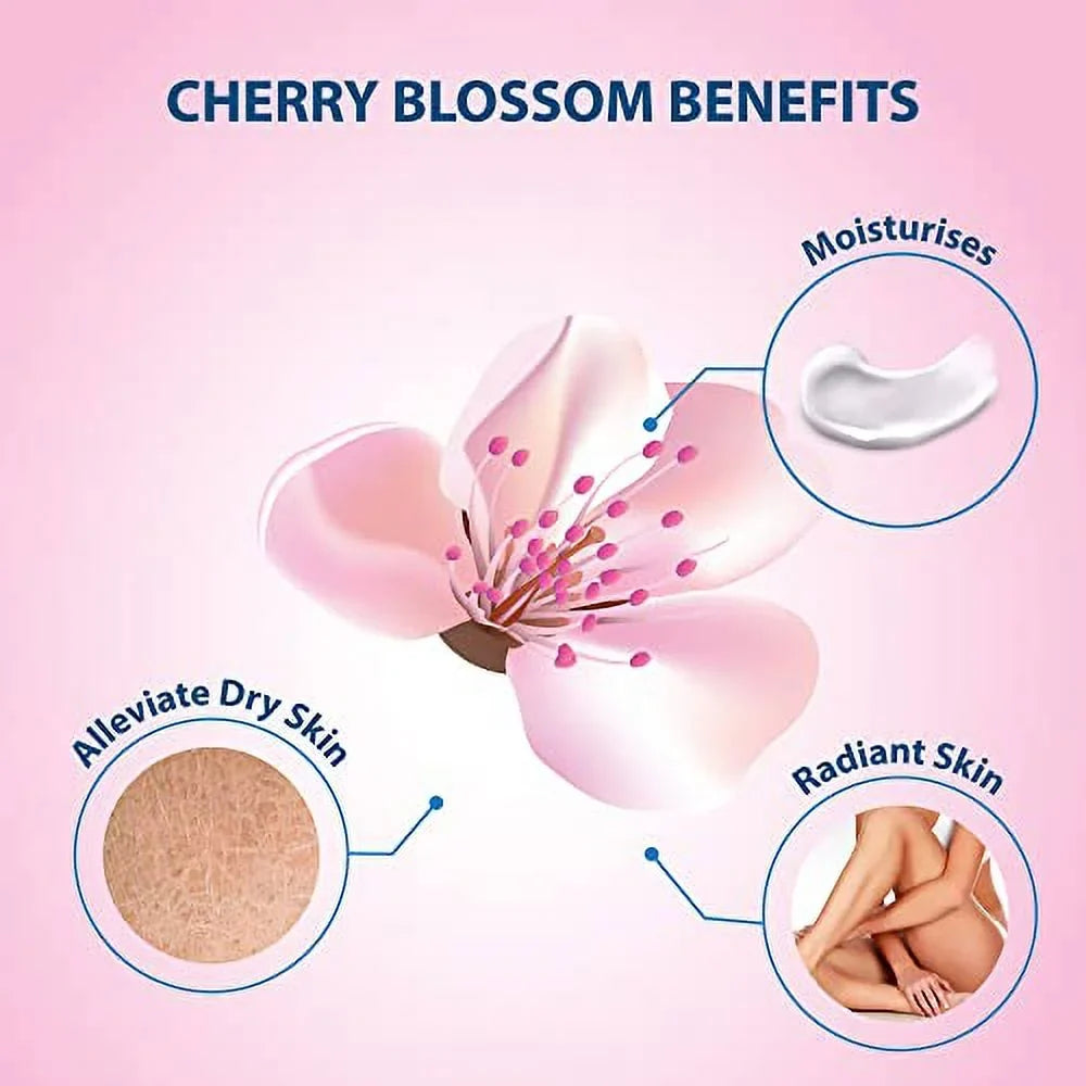 Lovercare Goat Milk Body Lotion for Dry Skin Cherry Blossom 27.05oz (800ml) - 2-PACK