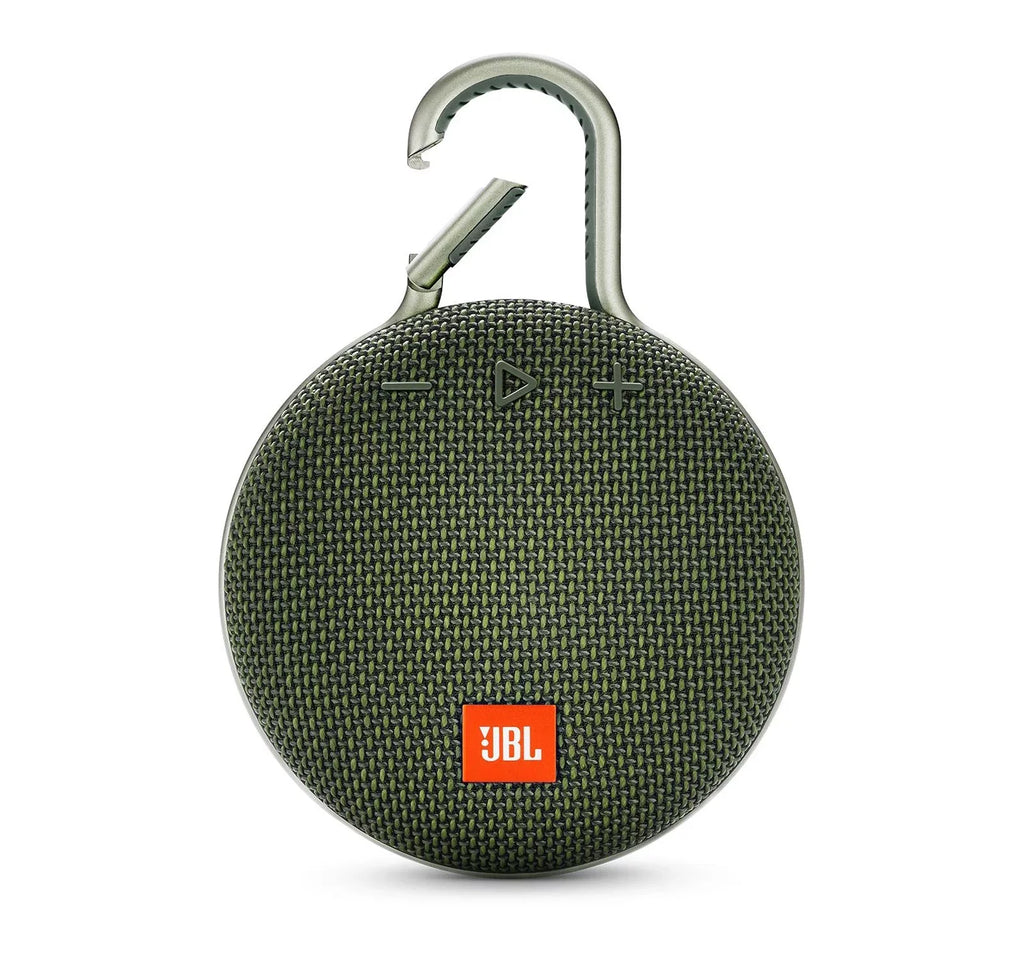 JBL Clip 3 Forest Bluetooth Speaker w/Anker 2 Ports Wall Charger