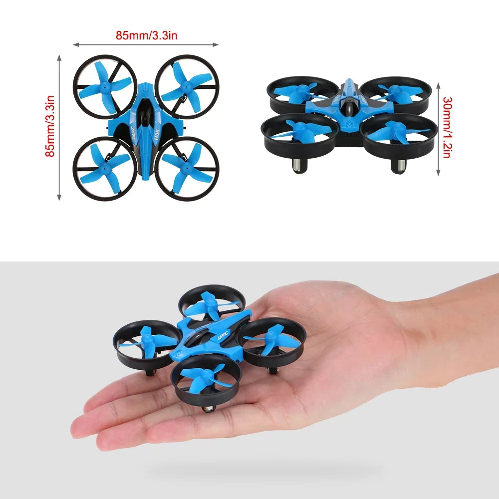 JJR/C H36 2.4G 4CH 6- Gyro 3D-Flip Headless Mode One-Key Return -Crush UFO RC Quadcopter RTF Drone